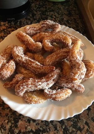 Una foto de Churros caseros de vainilla y anís