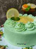 Lemon Cake with Lemon Lime Curd (888)