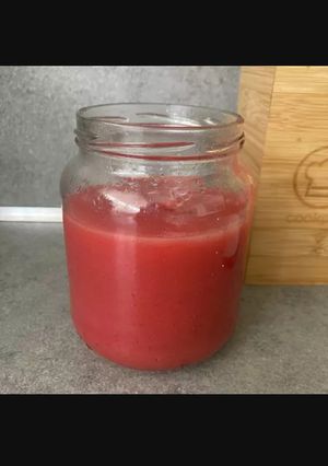 Une photo de Compote pomme groseille