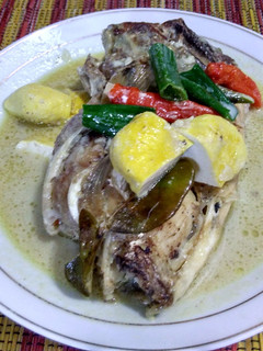 Foto resep Kepala Ikan Ayam ayam Masak Mangut