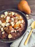 Körtés kakaós zabkása 🍐 TÉNÉ recept|Gyors reggeli a rohanós napokra