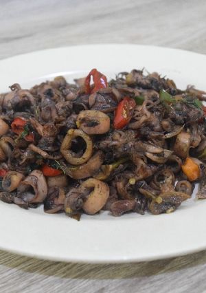 Foto resep Cumi Kemangi Pedas