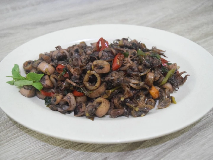 Langkah Gampang Membuat Resep Cumi Kemangi Pedas yang Lezat Sekali Anti Ribet, Lezat Sekali