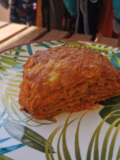 Una foto de Lasaña deliciosa