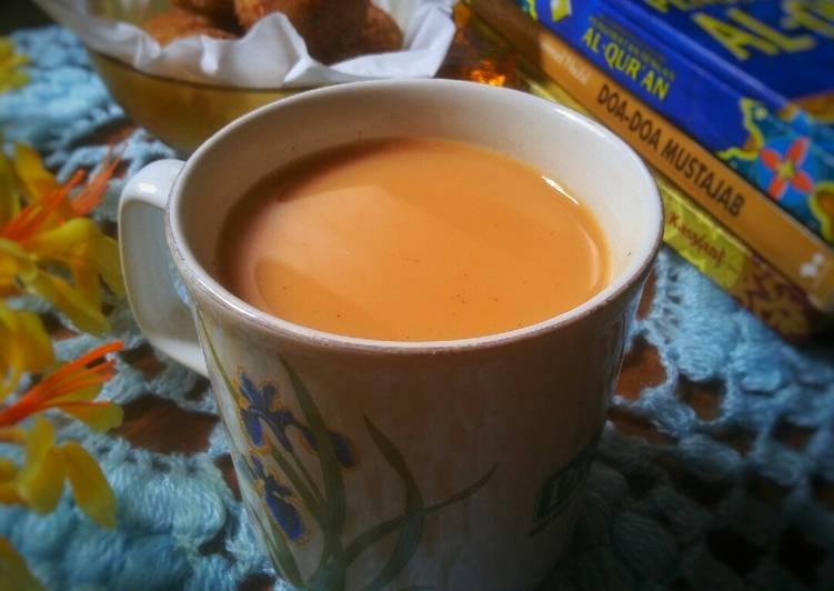 Cara Gampang Membuat Bukan Teh Tarik Kayu Manis Anti Gagal