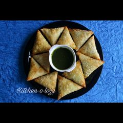 A picture of Chinese Samosa #monsoon.