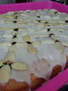 صورة لوصفة كيكة البرتقال بالصوص