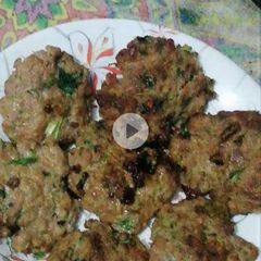 A picture of Chapli kabab.