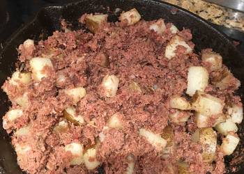 Easy Serving Recipe Fried Corn Beef and Potatoes Delicious Steady Easy Serving Recipe Fried Corn Beef and Potatoes Delicious Steady