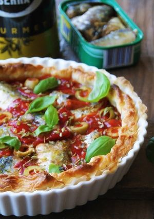 Foto de Tarte de Sardinha e Pimentos