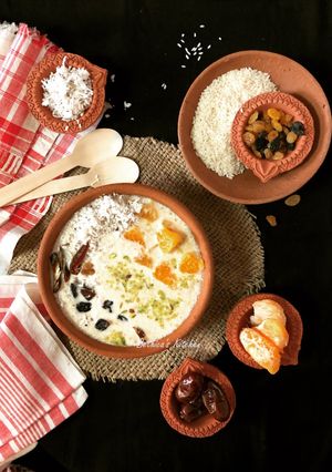 A picture of Nobanno (Rice based Festive Dessert - Bong style).
