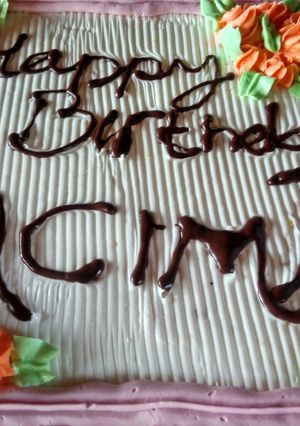 Foto resep Cake ultah sederhana