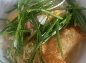 Hình của món Mì vằn thắn.