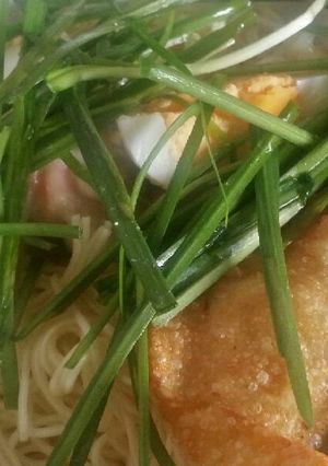 Hình của món Mì vằn thắn.