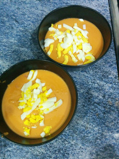 Una foto de Salmorejo cordobés Thermomix