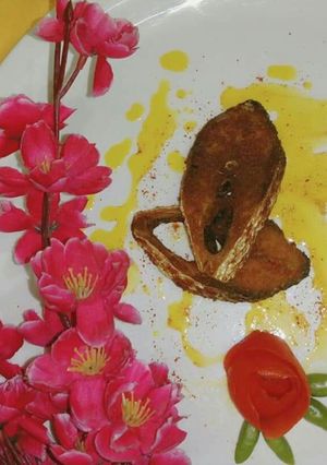 A picture of Masala hilsa fry.