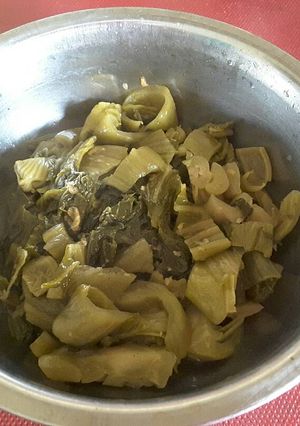 Foto resep Tumis Sawi Asin