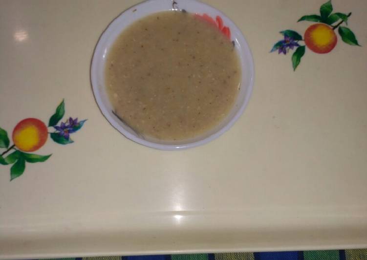 Barley moongdal sweet dish or payasa or pongal
