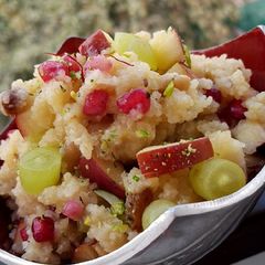 A picture of Kashmiri fruit pulav.