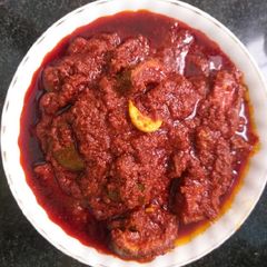 Mango Pickle/ Avakaya A picture of Mango Pickle/ Avakaya.