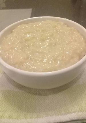 Una foto de Arroz con leche fácil