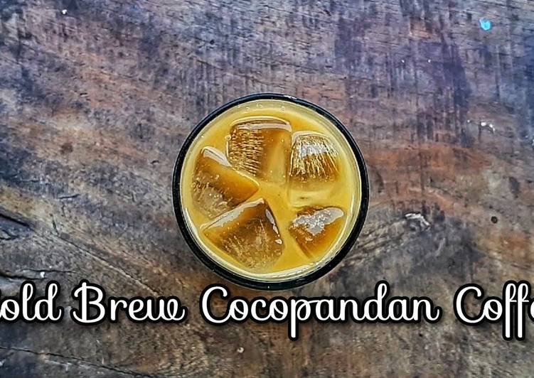 Cold Brew Cocopandan Coffee