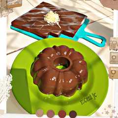 รูปของ Puding coklat roti tawar