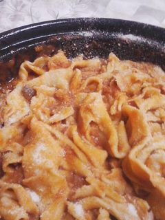 Una foto de Fideos caseros🍴
