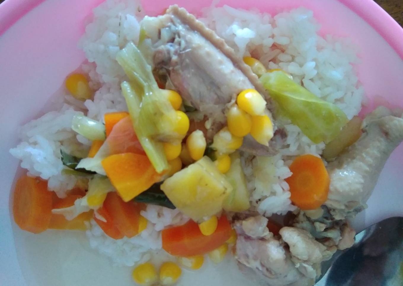 Sayur sop jagung ayam