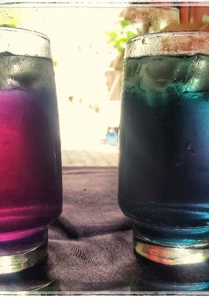 Foto resep Sirup Bunga Telang homemade