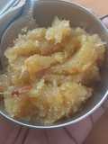 Green pumpkin halwa