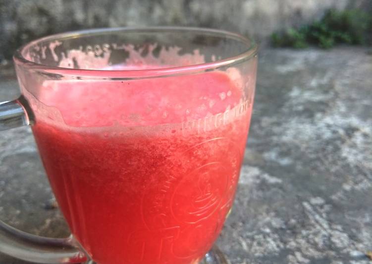 Cara Gampang Menyiapkan Juice Semangka yang Enak