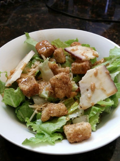 A picture of Brad's caesar salad.