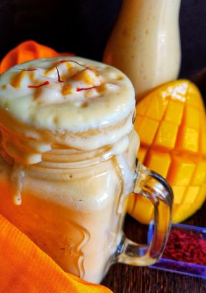 A picture of Mango smoothie.