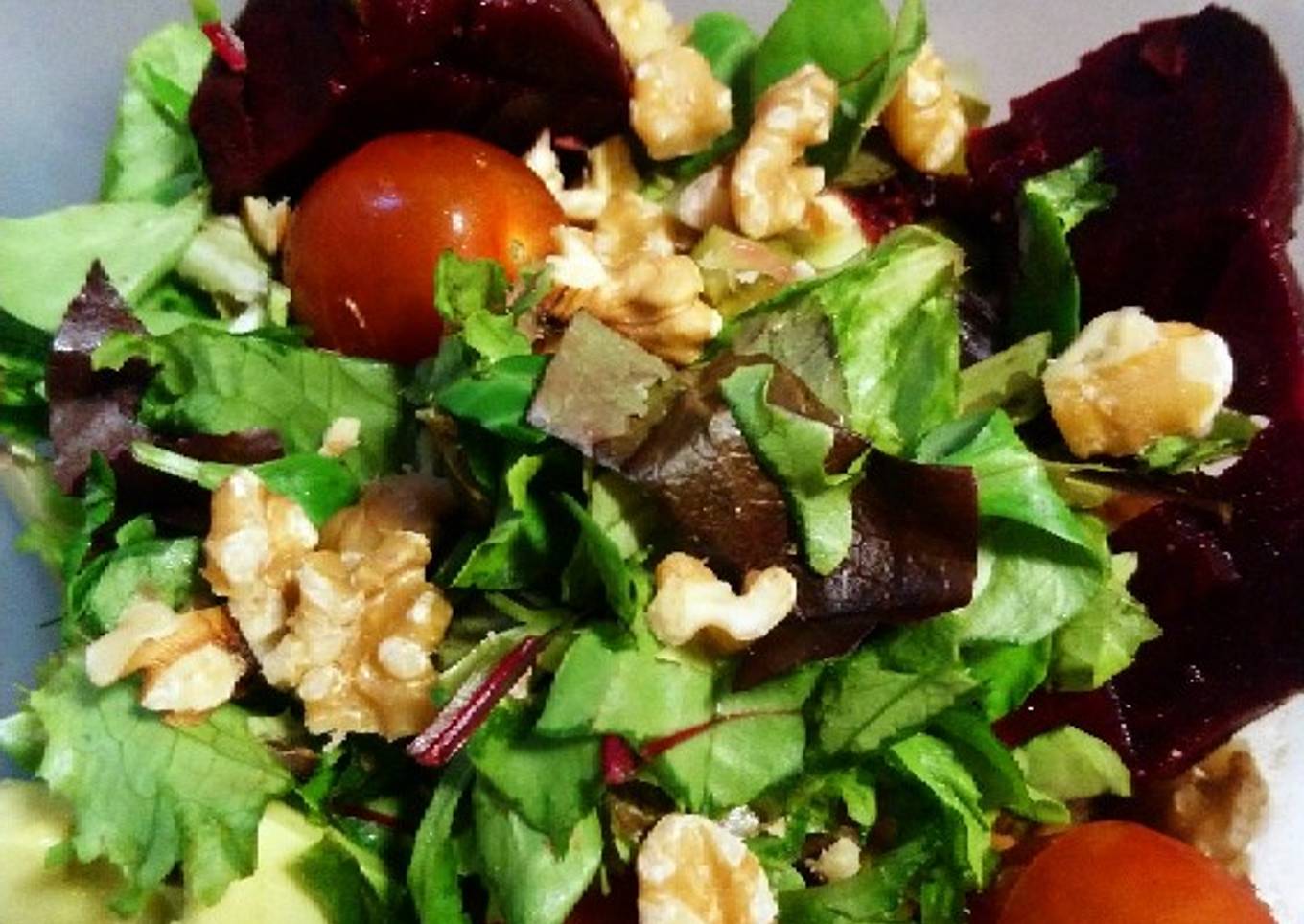 Ensalada se lentejas