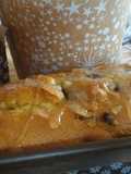 Budín de frutas confitadas
