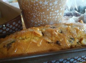 Una foto de Budín de frutas confitadas