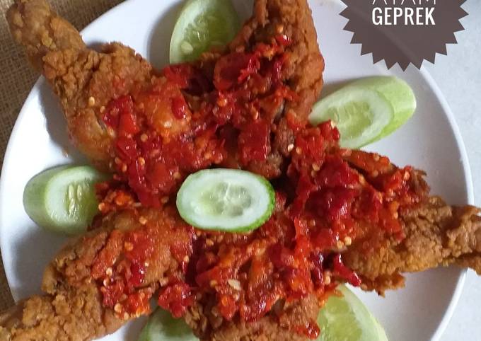 Resep Ayam Geprek Bensu Kw Bandungrecook2 Indahmukaromah Oleh Tati Noerh Cookpad