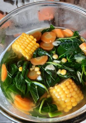 Foto resep Sayur bayam