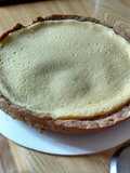 Pay de queso en sartén