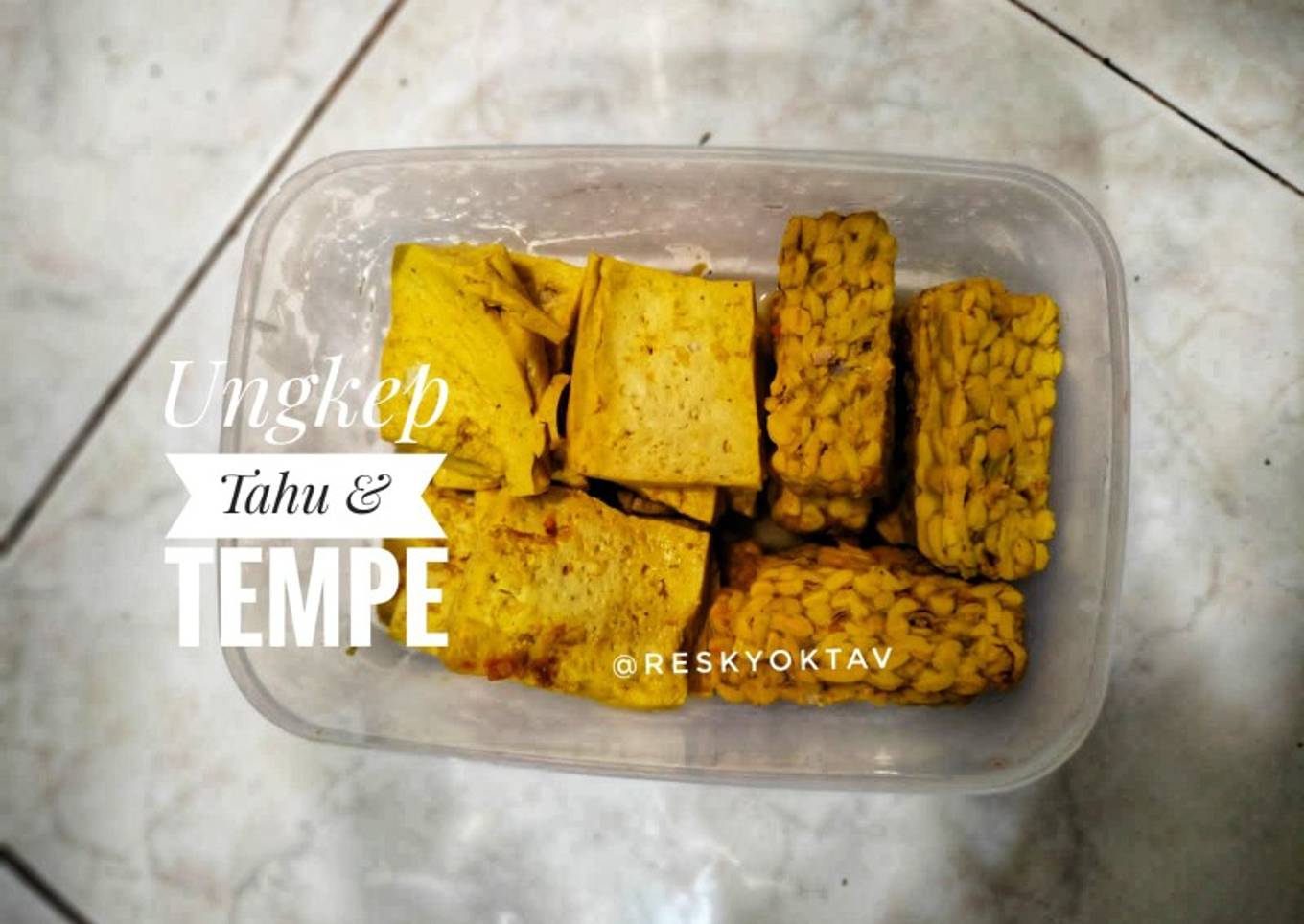 Ungkep Tempe Tahu