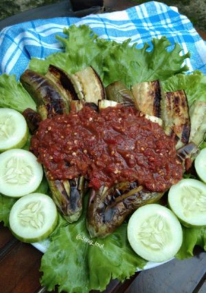 Foto resep Terong Bakar Sambal Tempong