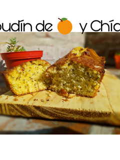 Una foto de Budín de Naranja y Chía