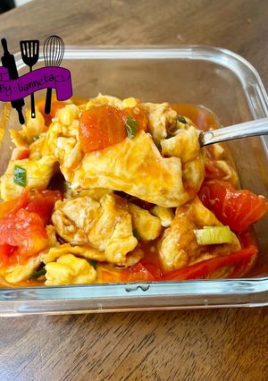 Foto resep Tumis Tomat Telur (xihongshi chao jidan)