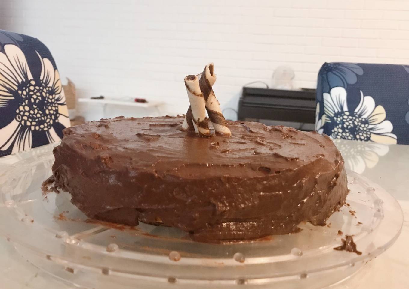 Vanilla Cake with Choco Buttercream