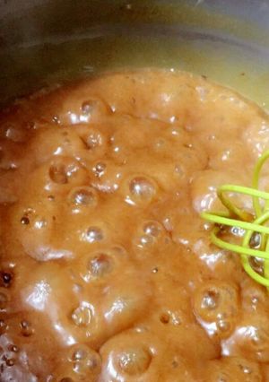 صورة لوصفة صلصة التوفي😋😋