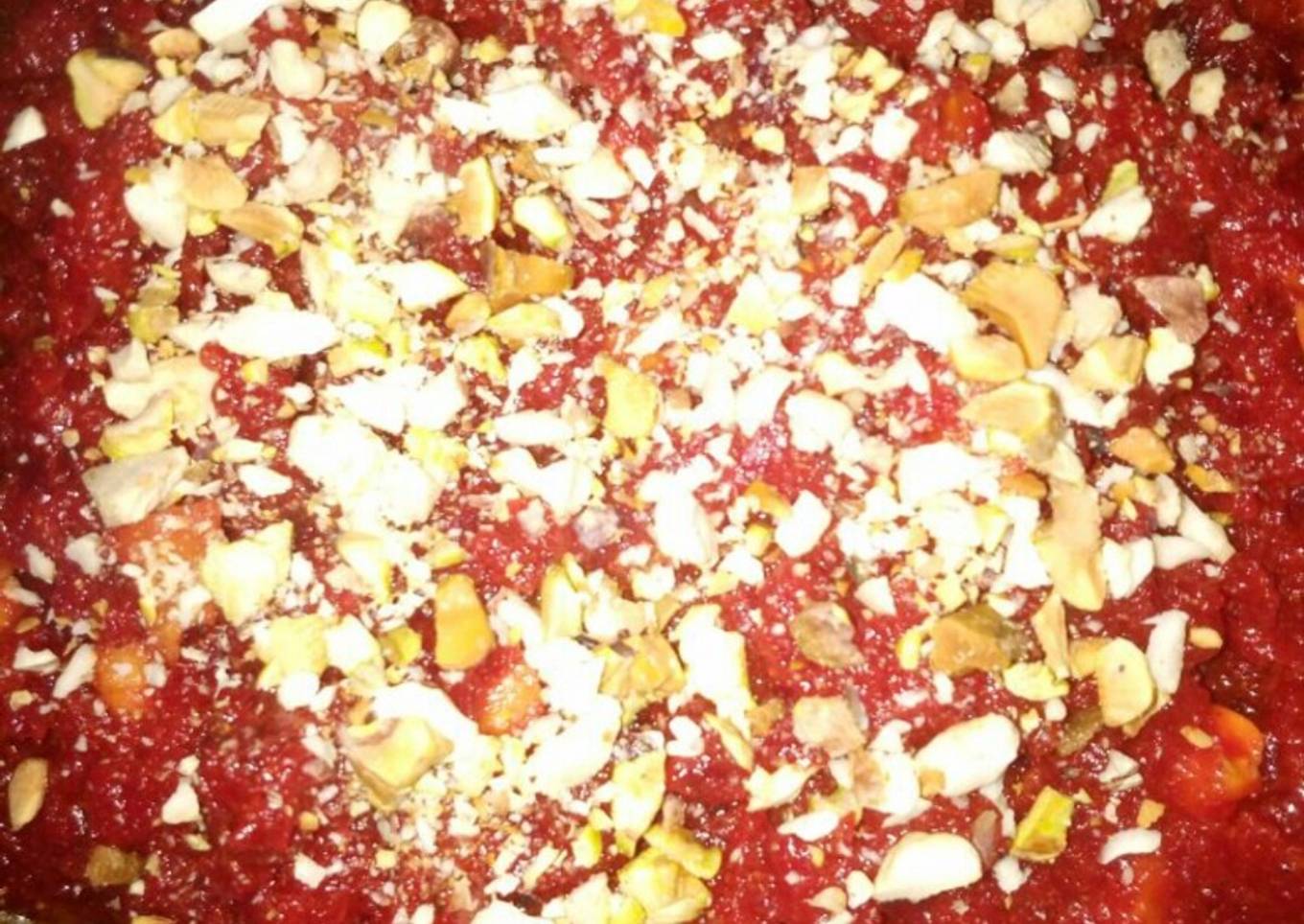 Beetroot halwa