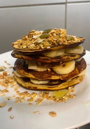 Una foto de Pancakes de proteína 🥞