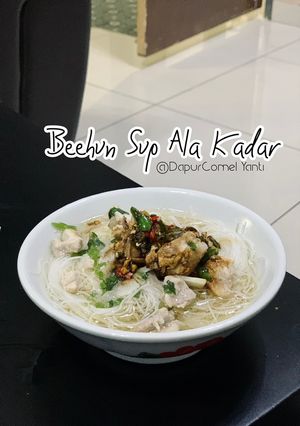 Gambar Beehun Sup Ala Kadar