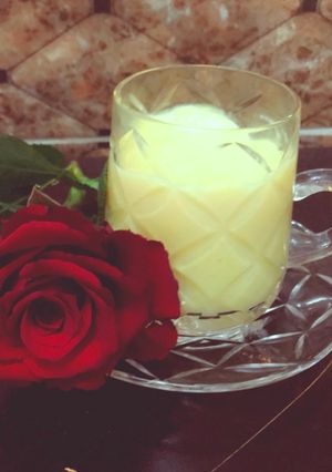 صورة لوصفة مشروب الكاسترد